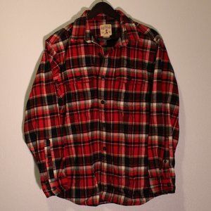 Red and Black Flannel Shirt